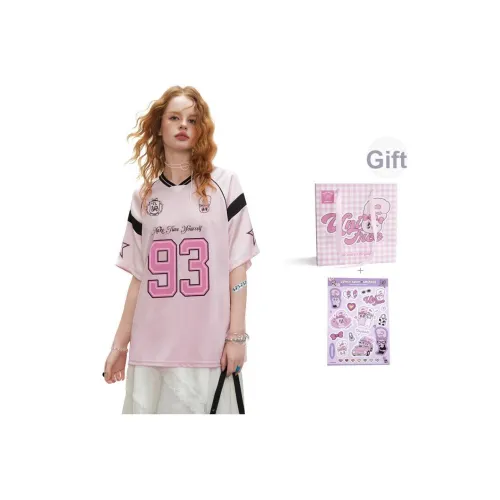 UNIFREE X AISILELIANMING T-Shirt Женская Розовая