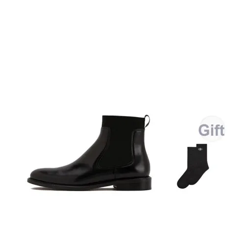 PEDRO Короткий Челси 2,5 см Мужской Черный