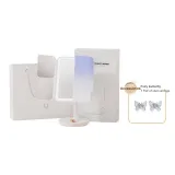 Серьги "Бабочка" в коробке с градиентным фиолетовым