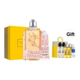 【Горячая продажа】 Вишневый цветок Баня 250 мл + Вишневый цветок Крем для рук 30 мл