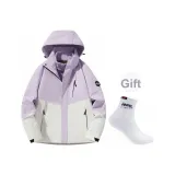 Белый/Таро Фиолетовый + Подарок Бренд Носки*1