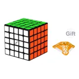 Магнитный пятислойный черный кубик Рубика [Включает 1 шт случайный цвет штатив]