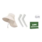 Экрю + Белый охлаждающие рукава