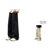 Черный+1603 Хаки Повседневные брюки [Покупка с скидкой 19 юаней, свяжитесь со службой поддержки клиентов для разных размеров]