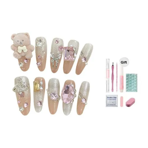 MIAORENJIA Накладные ногти для женщин