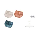 3D Серебряный + Кофейный с вареньем + Темный джинсовый синий