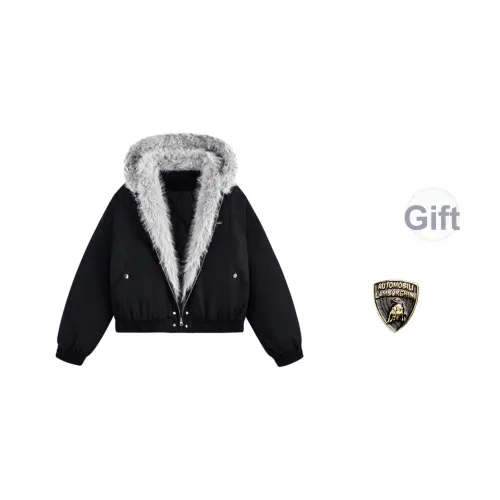 AUTOMOBILI LAMBORGHINI Хлопковый пуховик унисекс