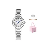 Белый циферблат, стальной браслет (в комплекте коробка + браслет)