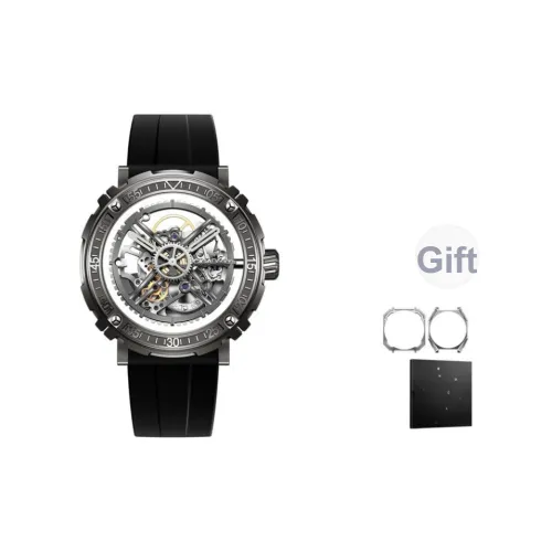 CIGA design Автоматический механический механизм Мужские часы M Collection 46,2мм*49мм*10,8мм Скелет