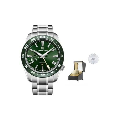 GRAND SEIKO Механический механизм Мужские Спортивные часы 40,5мм*14,7мм Зеленый