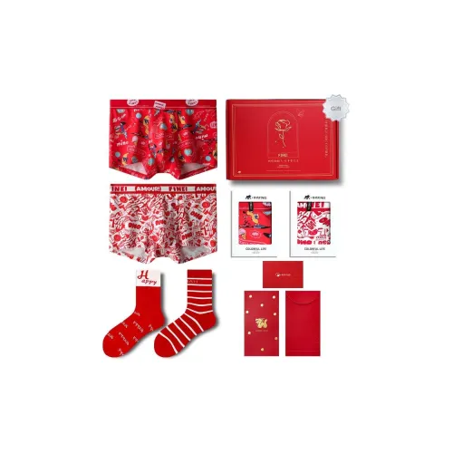 FINEI Мужское нижнее белье Подарочная коробка OF 2 полоски