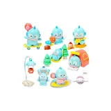 Коробка из 6 (неповторяющихся) с 1 холодильным магнитом в подарочном наборе