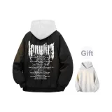 Черный [MY1099 Хлопковый пуховик] (В комплекте с высококачественным белым и серым свитшотом Фотиния)