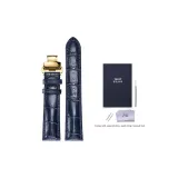 Синий синий, нить-застежка-бабочка (золотой).