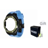 Offshore Зеленый Стальной Корпус Синий Ремешок