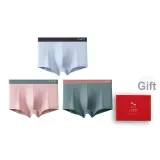 Ледяной Синий + Светлый Камео Коричневый + Серо-Зеленый