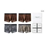 4 шт [Cheetah Print*2 + Python Отношение Print*1 + Снег Леопардовый принт*1]