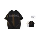 Black (В комплекте с 2 однотонными футболками)