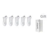 [5 пачек] Raw Белый + Raw Белый + Raw Белый + Raw Белый + Raw Белый (Носки-невидимки)