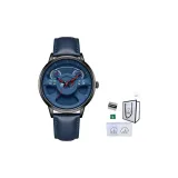 Ремень синего цвета