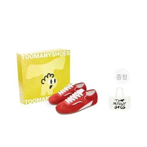 TOOMANYSHOES Повседневные Низкие Кеды Женские