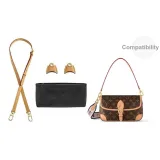 [Маленький трехкомпонентный комплект] Пчелиный воск через плечо плечевой ремень + износостойкая застежка + подкладка из бумаги DuPont