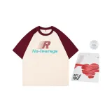 Бордовая сумка для покупок