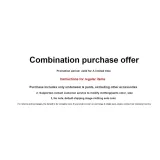 Белый топ + черные штаны 81313 [Купите с Мир ума и экономьте больше]