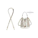 Тренер Dempsey экрю 1,1 через плечо (зернистая кожа личи, золотистая пряжка)