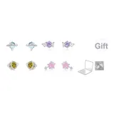 Мода Toy Moon Серьги-гвоздики Одежда Наборы