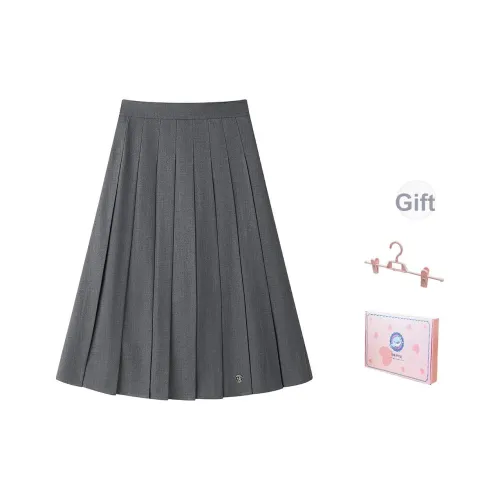 Tokyo Season Повседневный Длинный Юбка Женские Gift Box Set Серая Юбка