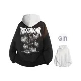 Black 8870 [В комплекте с White Photinia Gray Sweatshirt]