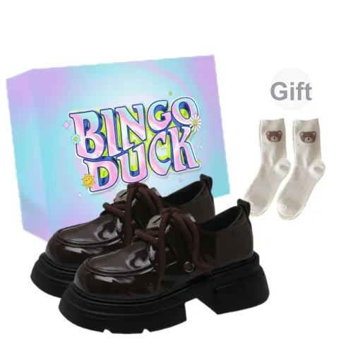 BINGO DUCK Повседневный Низкий Топ Женский