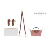 [Чай Розовый] Через плечо Плечевой ремень + Отделение для мобильного телефона - Подкладка из бумаги DuPont