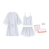 Топ на бретелях + шорты + внешняя сторона сиреневого цвета