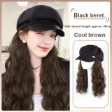 Чёрный берет [холодный коричневый]