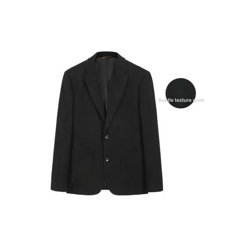 DAVID NAMAN Бизнес-костюм пальто мужской черный