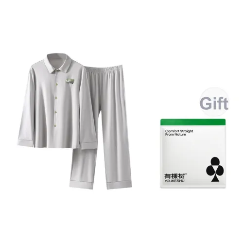 YOUKESHU Мужские пижамные комплекты