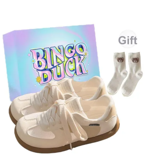 BINGO DUCK Немецкие армейские кроссовки Low Топ Женские
