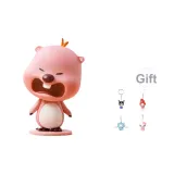 Подтвержденная версия - Большой крик Рубин (Открытый коробка и открытый пылезащитный чехол) + три случайных украшения Rilakkuma