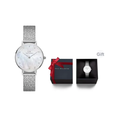 DW DanielWellington Кварцевый механизм Женские часы 28 мм Мать жемчуга Цвет