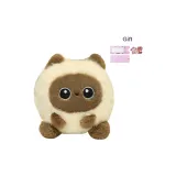 Сиямская кошка + щенок, открытка с отрывающимся лотком