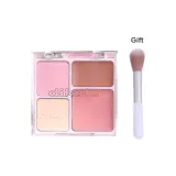 04# Дымчатый Розовый Розовый + Румяна Кисть