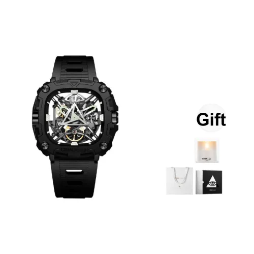 CIGA design Автоматический механический механизм Мужские часы X Collection 48mm*47,3mm*11,9mm Черный