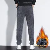 Серый с флисовой подкладкой