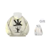 Абрикос [Всесезонная куртка] (Включает высококачественный бело-серый свитшот с фотокемией)