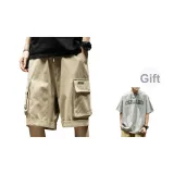 Хаки+6614 Фотиния Серый Короткий рукав [Купите с 10-ююаньским скидкой, свяжитесь с поддержкой клиентов для разных размеров]