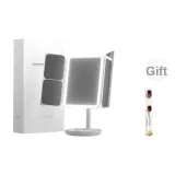 Складной стиль [Белый] с бесплатной тестовой трубкой Розовый консервированный цветок