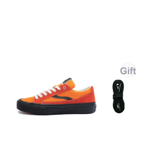 ODDCIRKUS Astley Neon Баланс Устойчивый к истиранию Низ Резистентный Низ Топ Скейтборд Кроссовки Унисекс Апельсин