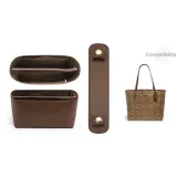 City33[Коричневый Плечевой накладки + Подкладка из бумаги DuPont]